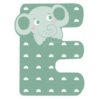Small foot - houten dieren kinderletter - e