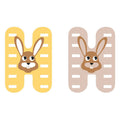 Small foot - houten dieren kinderletter - h