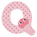 Small foot - houten dieren kinderletter - q