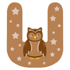 Small foot - houten dieren kinderletter - u