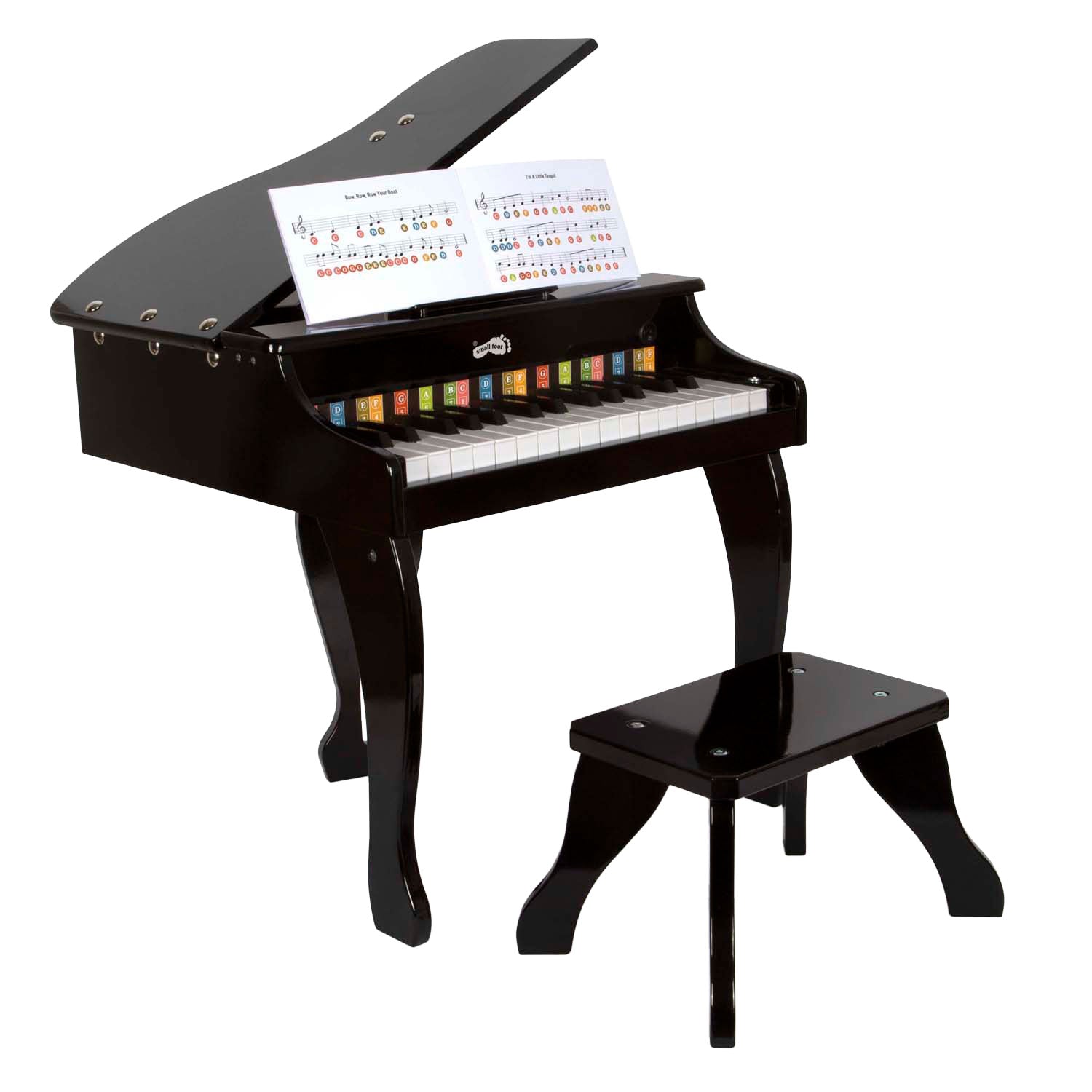 Small Foot - houten kindervleugelpiano zwart