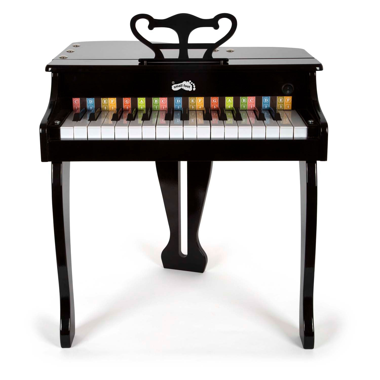 Small Foot - houten kindervleugelpiano zwart