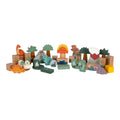 Small foot - houten bouwblokken dino, 50dlg.