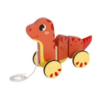 Small foot - houten trekfiguur dino