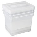 Curver opbergboxenset handy 3x20 l transparant