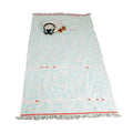 Basic clarysse strandlaken met visjes print 90x170 cm