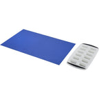 Nostik diepvriesmat 40x25 cm blauw