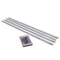 Profile prolight led strip 4 x 40 cm met afstandsbediening ip20