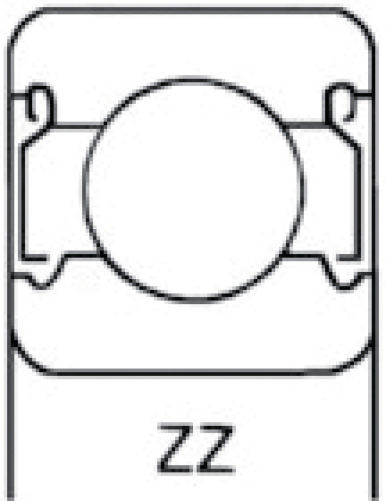 Hq w1-04510 kogellager 6201 zz