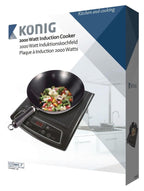 K&ouml;nig - K&ouml;nig Induction cooker 2000 w black