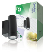 Hq ledwlout01 led wandlamp voor buiten 6 w 190 lm zwart