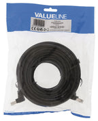 Valueline vlcp85127b100 cat5e sf utp netwerkkabel rj45 (8 8) male - rj45 (8 8) male 10.0 m zwart