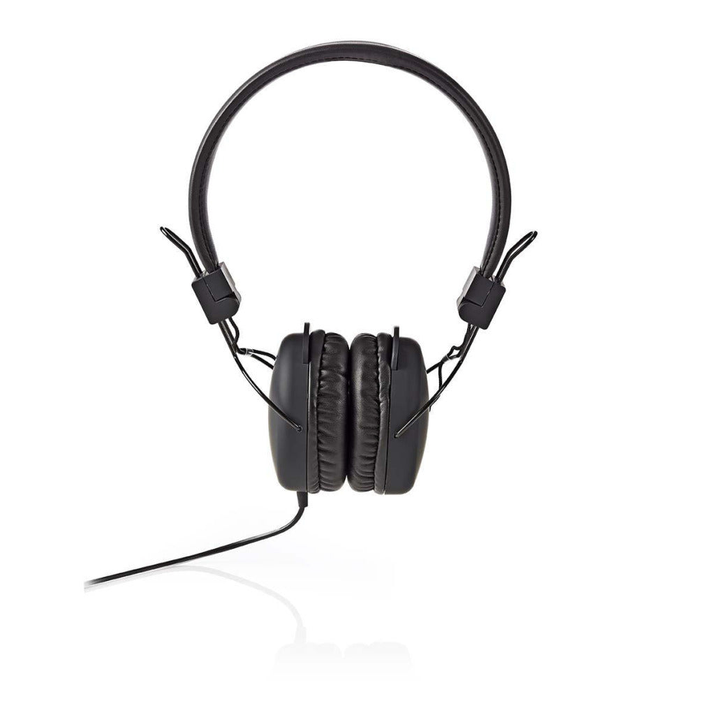 Nedis bedrade on-ear koptelefoon | 3,5 mm | 1.20 m | 1 stuks - hpwd1100bk hpwd1100bk