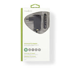 Nedis stroomadapter acpa006 zwart