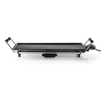 Nedis teppanyaki tafelgrill | 47.5 x 26.5 cm | 5 warmte standen | 1 stuks - fcte110ebk50 fcte110ebk50