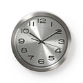 Nedis wandklok | 300 mm | roestvrij zilver | 1 stuks - clwa010mt30sr clwa010mt30sr