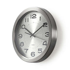 Nedis wandklok | 300 mm | roestvrij zilver | 1 stuks - clwa010mt30sr clwa010mt30sr