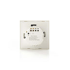 Nedis smartlife wandschakelaar | wi-fi | enkel | 1000 w | glas | wit | 1 stuks - wifiws10wt wifiws10wt