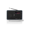 Nedis - Nedis rdfm2100gy fm-radio 36 w usb-poort & microsd-kaartsleuf zwart / grijs