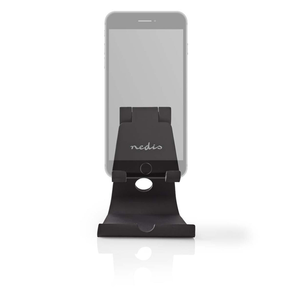 Nedis - Nedis sdsd100bk smartphone/tabletstandaard instelbaar zwart