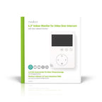 Nedis videodeurbel | 480x272 | 2-weg communicatievoeding | wit | 1 stuks - doorp15cwt doorp15cwt