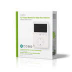 Nedis videodeurbel | 480x272 | 2-weg communicatievoeding | wit | 1 stuks - doorp15cwt doorp15cwt