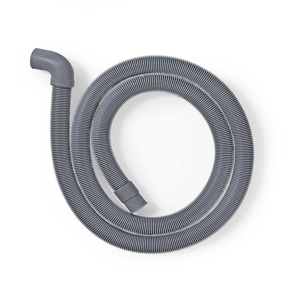 Nedis waoh2219shp20 afvoerslang 22 mm gehoekt - 19 mm recht 0,5 bar 60 deg;c 2,00 m