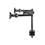 Nedis ergotmm100bk ergonomische monitorbeugel drie monitor-armen draai- en kantelbaar zwart