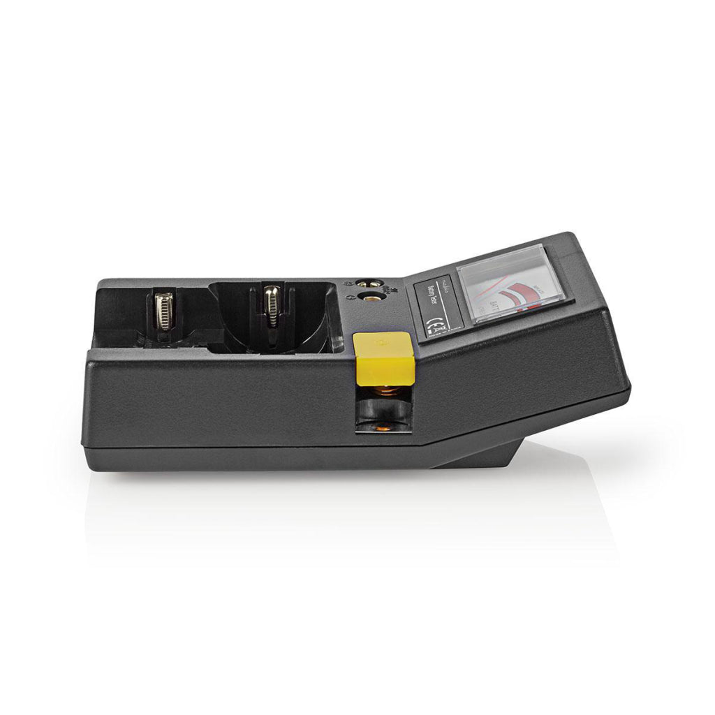 Nedis batterijtester | 9v aa-aaa-button cell c-d | zwart | 1 stuks - bate110 bate110