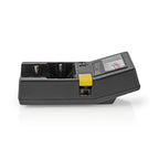 Nedis batterijtester | 9v aa-aaa-button cell c-d | zwart | 1 stuks - bate110 bate110