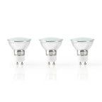 Nedis wifilw31crgu10 wi-fi smart led-lamp warm wit gu10 3-pack
