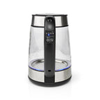 Nedis waterkoker | 1.7 l | glas | transparant | 60,70,80,90,100 °c | 1 stuks - kawk320egs kawk320egs