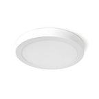 Nedis wifilaw20wt wi-fi smart plafondlamp rond oslash; 30 cm warm tot koel wit 1200 lm 18 w slank design aluminium