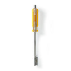Nedis schroevendraaier | geel transparant | abs | 1 stuks - csgg49550ye csgg49550ye