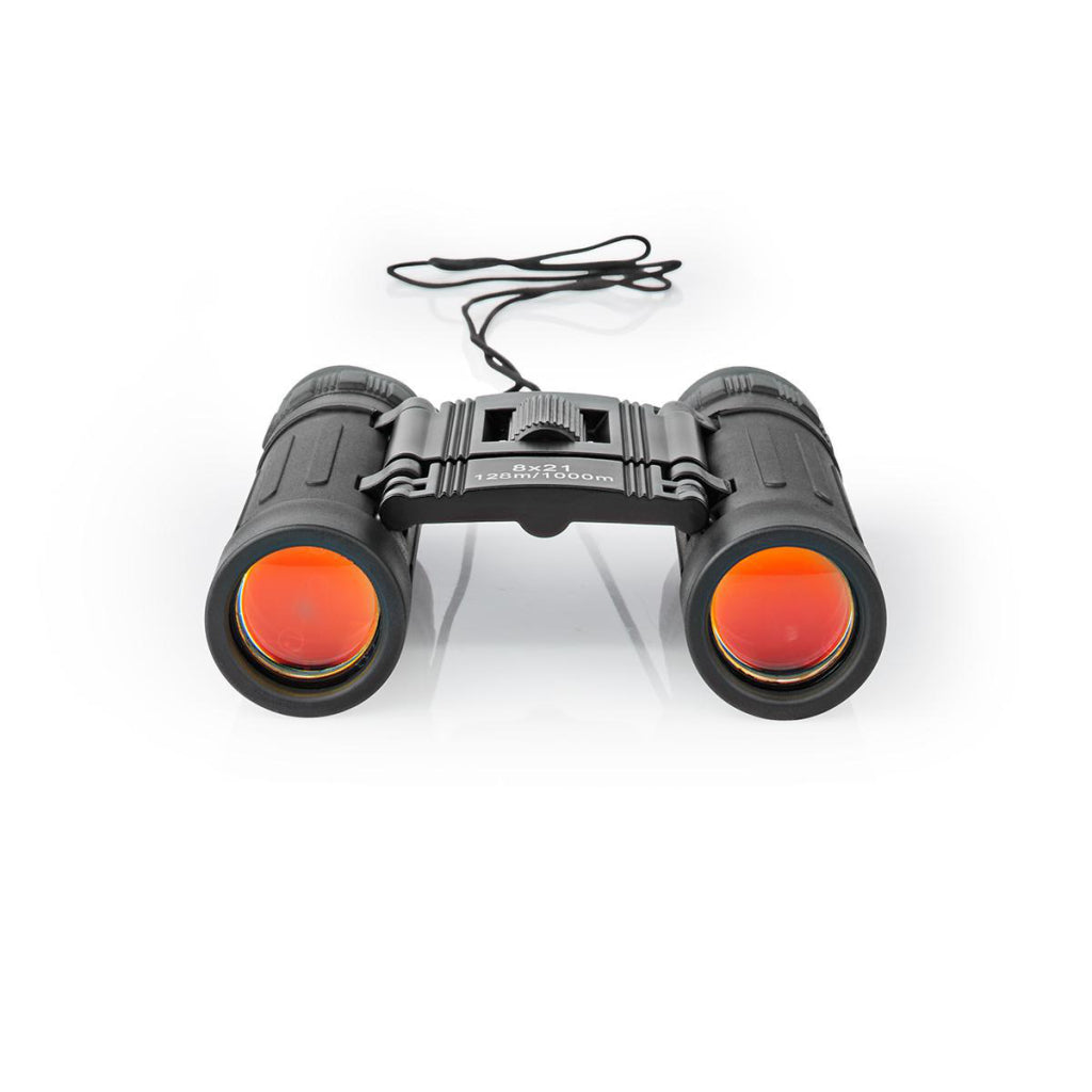 Nedis verrekijker | 8 x | 21 mm | 128 m | inclusief reistas | zwart | 1 stuks - scbi1000bk scbi1000bk
