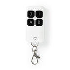 Nedis zbrc10wt smart afstandsbediening zigbee 4 knoppen inclusief accu wit