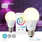 Nedis smartlife multicolour lamp | wi-fi | e27 | 806 lm | 9 w | 1 stuks - wifilrc20e27 wifilrc20e27