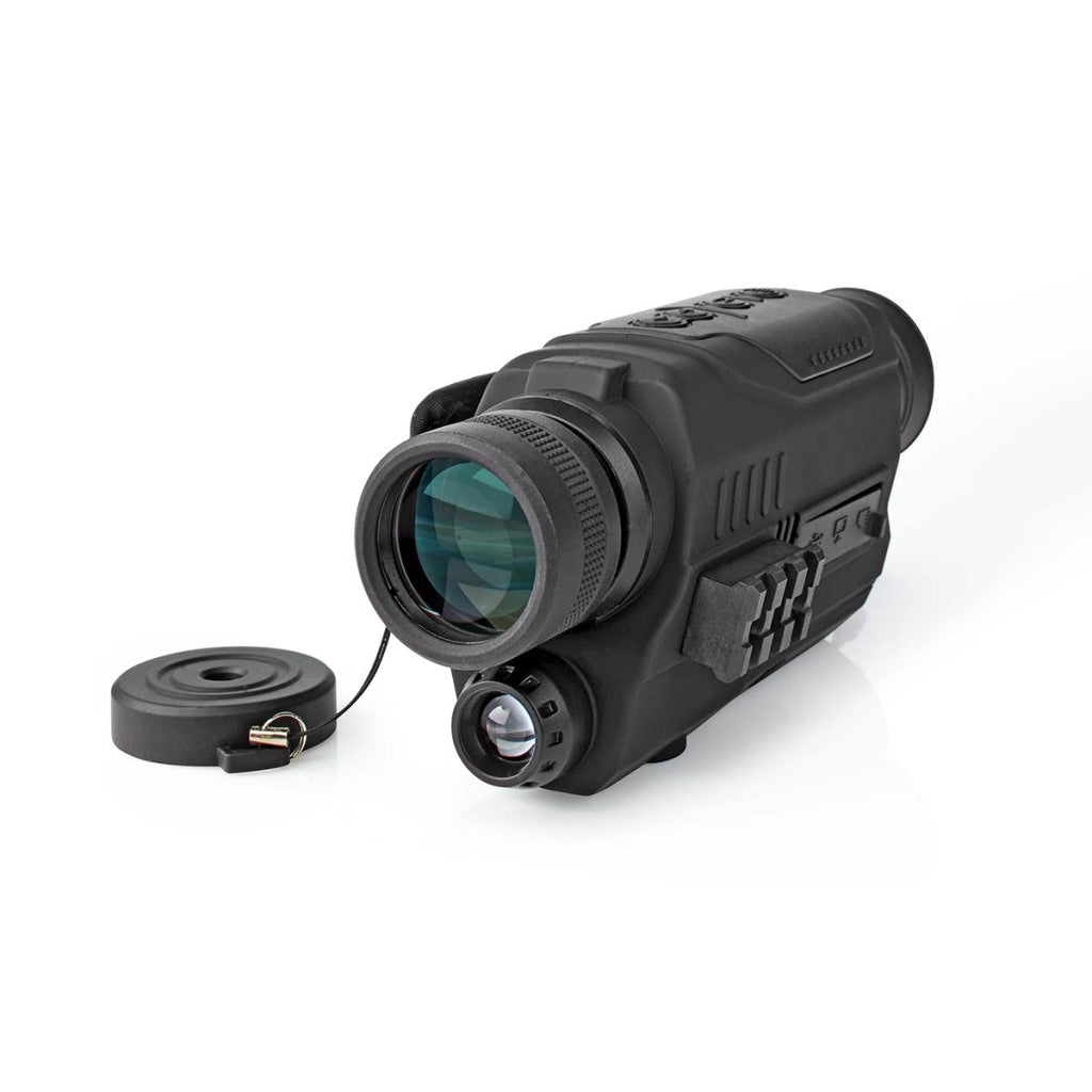 Nedis - Nedis scbi9000bk monocular vergroting: 5 x diameter objectieflens: 32 mm gezichtsveld: 87 m nachtzicht inclusief reistas