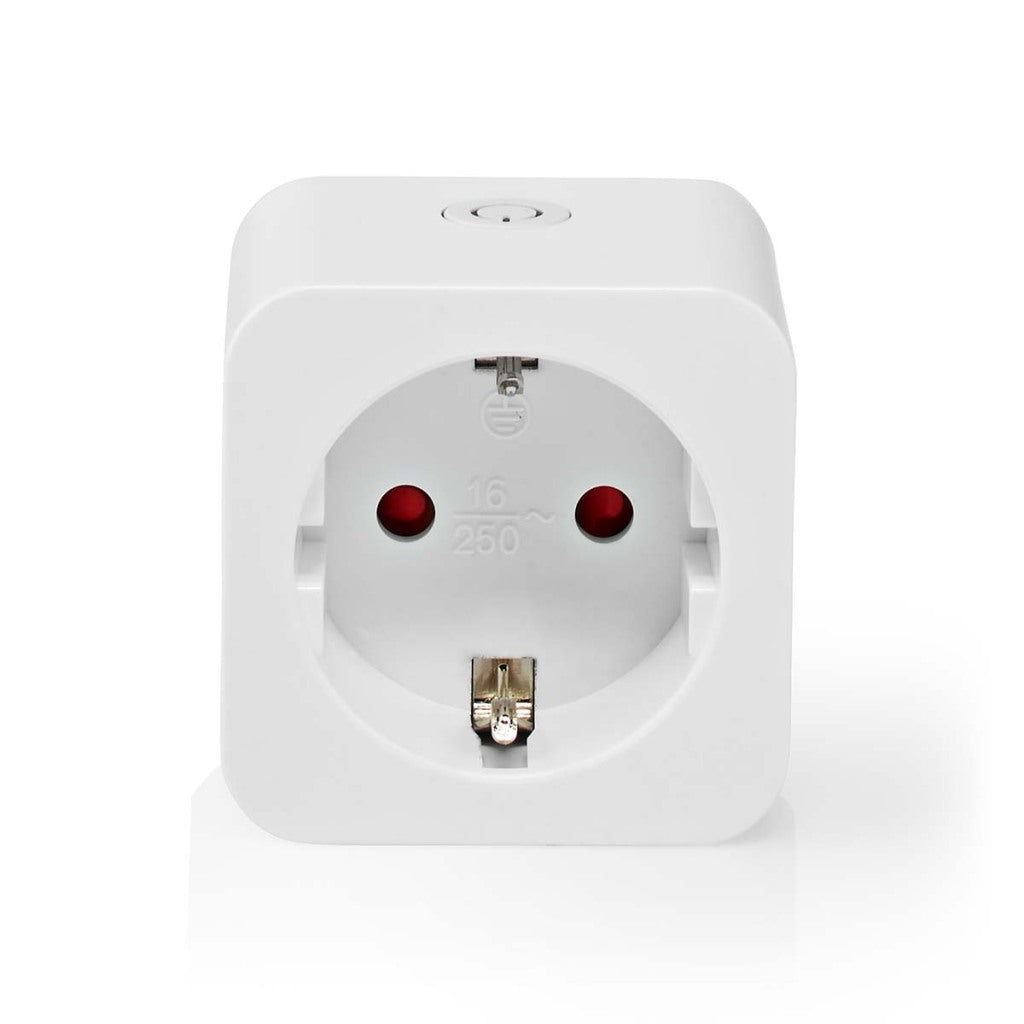 Nedis wifip131fwt smartlife smart stekker wi-fi 1 stuks 3680 w type f (cee 7 3) -10 - 45 °c android ios wit