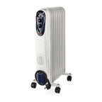 Nedis mobiele olieradiator | 800 1200 2000 w | 9 vinnen | 1 stuks - htoi30wt9 htoi30wt9