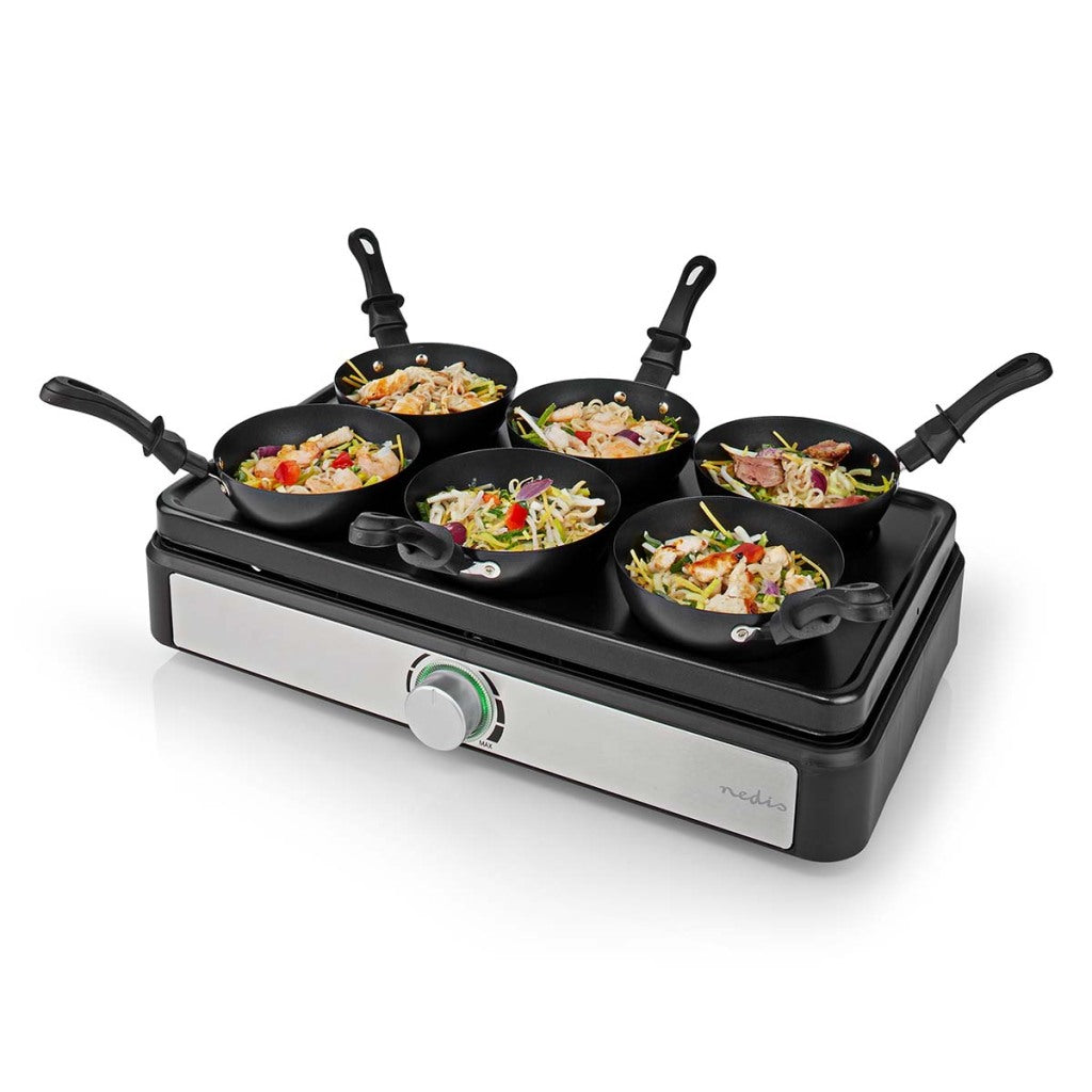 Ty nedis par wokset | grill | 6 personen | 1 stuks - fcra310fbk6 fcra310fbk6