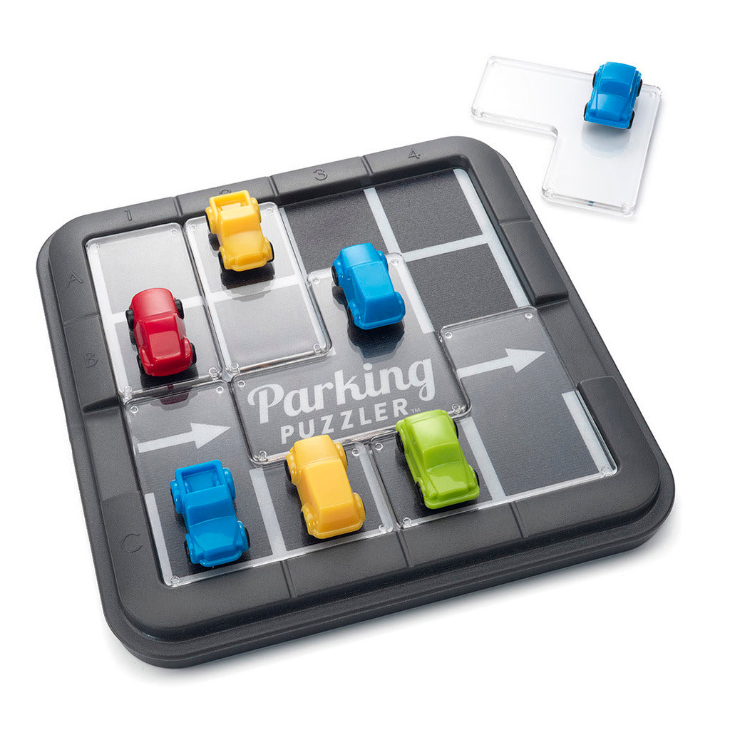 Smartgames parking puzzler - magnetisch denkspel breinbreker - 60 uitdagende opdrachten - compact reisspel - vanaf 6 jaar