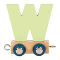 Small foot - houten lettertrein polar - w