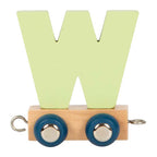 Small foot - houten lettertrein polar - w