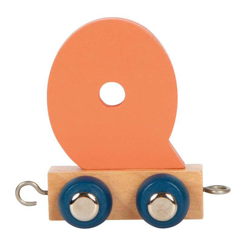 Small foot - houten lettertrein polar - q