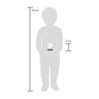 Small foot - houten lettertrein polar - p