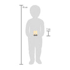 Small foot - houten lettertrein polar - m