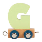 Small foot - houten lettertrein polar - g