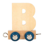 Small foot - houten lettertrein polar - b