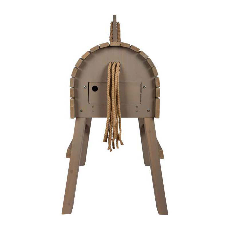 Small foot - houten paard grijs